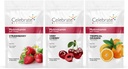 Celebrate Vitamine Bariatric Multivitamin Soft Chews - Essential Vitamins & Minerals, Sugar & Gluten Free - Magen-Bypass & Sleeve Gastrectomy Supplement - Erdbeer/Orange/Kirche (180ct)