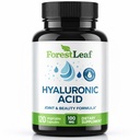 ForestLeaf Hyaluronsäure Ergänzungen | 100mg Hohe Bioverfügbare Hyaluronsäure Pulver Kapseln + 50mg VIT C | Unterstützt Haut Hydration, Gelenkschmierung, Anti-Aging, Haar & Nails | 120 Caps