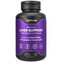 Naturalis Silymarin Milchdistel 1300mg Enhanced with B Complex & Amino Acids | 13-in-1 Leberreiniger, Detox & Repair | 120 Leber Essential Softgels