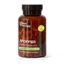 Pflanzentherapie Moringa Kräuter-Ergänzungskapseln, unterstützt Ganzkörper-Wellness, Energie- & Immun-Supporting, Natürlich Nutritious, 120 vegetarische Kapseln (4 Monate Versorgung), Made in USA