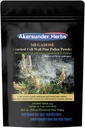Pine Pollen Powder 250 Grams, Shell Broken/Cracked Cell Wall, certifié biologique, mise à niveau de l'emballage, nouveau lancement de poudre