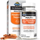 Garten des Lebens Dr. Formulierte Multi+ Stoffwechselunterstützung - Fermented Liposomal Multivitamin + Chromax, Capsimax, Berberine & Probiotics - 30 Kapseln