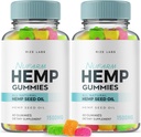rize labs (Pack mit 2 Nufarm-Gummien, Erweiterte Formel-Gummi für besseren Schlaf, Ergänzung zur Unterstützung Gesamtkörperbilanz, Gummie für gesunde Geist und Körper, Nu Farm Gomitas Review (120 Gummi)