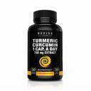 Reine Kurkuma mit Bioperine. Super Strength. Eine Kapsel A Day. Veggie Turmeric Capsules mit schwarzem Pfeffer. Premium Joint Support mit 95% Standard Curcuminoids.