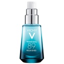 Vichy Mineral 89 Augenserum, Hyaluronsäure und Koffeincreme, Unter Augencreme für dunkle Kreise, Hydrating & Puffiness Reducer, Opthalmologe getestet