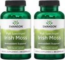 Swanson Full Spectrum Irish Moss 400 Milligramme 60 Kapseln (2 Packung)