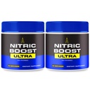 Nitric Boost Ultra Powder, NitricBoost Offizielle Formel zur Unterstützung von Energieniveaus und Blutfluss - maximale Stärke, Nitric Booster Ultra BCAA, NitricBoost Ultra Powder Support Reviews (2 Pack)
