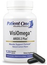 Patient One VisiOmega | unterstützt Augengesundheit* | AREDS 2 Vitamin-, Mineral- und Antioxidantienergänzung Plus Omega 3 Fischöl und mehr | 120 Kapseln