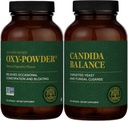 Global Healing Center - Oxy-Pulver & Candida Cleanse Kit - Colon Cleanser und Entgiftung für natürliche Candida Cleanse