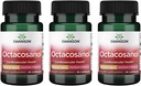 Swanson Maximum-Strength Octacosanol 20 Milligramme 30 Kapseln (3 Pack)