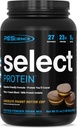 PEScience Select Protein Powder, Whey and Casein Blend, Clean Protein Powder for Women and Men, Low Calorie, Low Carb, Keto Friendly, Gluten Free - Chocolate Peanut Butter Cup - 27 Servis