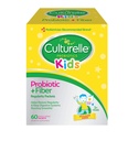 Culturelle Kids Probiotic + Fiber Packets (Ages 3+) - 60 Count - Digestive Health & Immun Support - Hilft Restore Regularity
