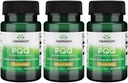 Swanson Pqq Pyrrolochinolin Quinone 10 mg 30 Vegan Caps (3 Pack)