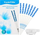 15 Pack Menopause Teststreifen zu Hause, FSH Test Perimenopause Test Hormon Balance für Frauen über 30 Hormontest
