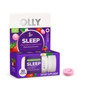 OLLY Schlaf schnell auflöst, 3mg Melatonin, Zitronenbalsam, Erdbeergeschmack, 30 Tage Versorgung - 30 Count
