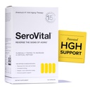 Serovital Renewal Complex - Anti Aging Supplements - Aminosäuren - Peptide - Verbesserte Energie und Immunität, besser tiefer Schlaf, 30-Tage Versorgung
