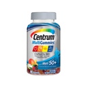 Centrum MultiGummies Gummy Multivitamin für Frauen 50 Plus, mit Vitamin D3, B6 und B12, Multivitamin/Multimineral Supplement - 90 Count