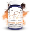 Nootropics Depot Cordyceps Mushroom Capsules |10:1 Ganze Fruchtkörperextrakt | 250mg | 180 Count | Cordyceps militaris