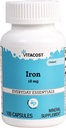 Vitacost Iron - 18 mg - 100 Kapseln