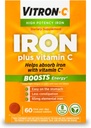 Vitron-C Hochpotenz Eisen Ergänzung mit 125 mg Vitamin C, 60 Zähler