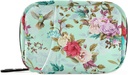 Rose Floral Birds Pille Box 7 Tage Pille Case Tasche Reise Pille Organizer Tasche mit Reißverschluss Tragbare Wöchentliche Tasche Kompakte Größe für Vitamin Supplement Halter