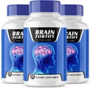 rize labs BrainFortify Supplement, BrainFortify Bio-Speicher Unterstützung Formel, reduzieren die negativen Auswirkungen von Gehirn Fog, Gehirn Fortify verwendet, um Speicher zu erhöhen (180 Kapseln) (Pack von 3)
