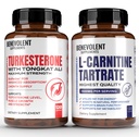 Turkesterone 8.000mg [höchste Reinheit] + Premium L-Carnitin Tartrat-Ergänzung - Hohe Absorptionsergänzung mit Tongkat Ali - Steigern Sie Stamina, Lean Muskelwachstum, unterstützen Stoffwechsel und natürliche Ener