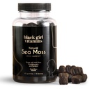 Black Girl Vitamins | Sea Moss Gummis - Irish SeaMoss mit Bladderwrack & Burdock - 60 Count