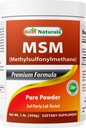 Meilleurs naturels 100% poudre MSM pure, 1Lb