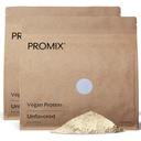 ProMix Nutrition Plant-Based Vegan Protein Powder, Unflavored - Pea Protein & Vitamin B-12 - - Post Workout Fitness & Nutrition Shakes, Smoothies, Baking & Cooking Recipes - 5 Pound (Pack von 2)
