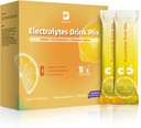 Elektrolyt-Pulver-Recovery-Mischung | Zuckerfreie Elektrolyt-Pulver-Packets-Ergänzung mit Kalium Zink & Magnesium für Hydration - Keto-Elektrolyten, Non-GMO & Sugar-Free - 15 Stick