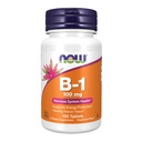 JETZT Nahrungsergänzungsmittel, Vitamin B-1 100 mg, Energieproduktion*, Nervous System Health*, 100 Tabletten