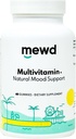 MEWD Adult Daily Multivitamin Gummy, die enthält L-Theanin, Eisen, essentielle Vitamine, Vegan, Glutenfrei, 60 Zähler