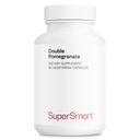 Supersmart - Double Pomegranate (High Strength) - 90% Ellagic Acid & 40% Punicalagins - Granatapfelextrakt Ergänzung - Advanced Antioxidant | Non-GMO & Gluten Free - 90 Vegetarische Kapseln