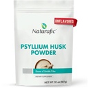 Psyllium Husk Powder Unflavored – Verdauungsfaser-Ergänzung für Bowel Regularity & Gut Health – Non-GMO, Gluten-Free, Vegan, Keto Friendly – 32oz