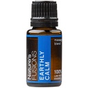 Nature's Fusions Earthly Calm, 100% reine und natürliche ätherische Ölmischung für Aromatherapie und topische Verwendung, .5 Fl Oz (Pack von 1) (15 mL)
