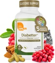 Zahler Diabetter, Advanced Glucose Support Supplement mit Zimt, Zertifizierter Kosher, 180 Kapseln
