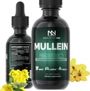 Mullein Tropfen für Lungen - Lung Cleanse & Detox - Mullein Blatt Extrakt für Lungen - Lung Detox für Raucher - Bronchial und Immununterstützung - Mullein Blatt Tropfen 4 Fl Oz