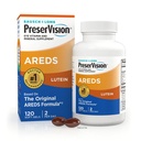 PreserVision AREDS Augen Vitamine, #1 Augenarzt Empfohlene Marke, Multivitamin mit Lutein, Vitamine C & E, Zink und Kupfer Ergänzungen, 120 Softgels
