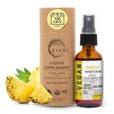 Organic Raw Bromelain Mist-Liquid Ananas Extrakt - Verbesserte Potenz 500mg, für Kinder & Erwachsene - für Verdauungs-Gesundheit, Entzündungsreaktion und Heilung - Non-GMO - 60ml 120 Tage Versorgung