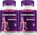 Cetacondor Health & Brain Support – Cetacondor Advanced Nootropic Formula All-Natural Focus Supplement Support Bewertungen (2 Pack - 120 Kapseln)