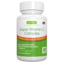 Igennus High Absorption Super Vitamin C, Clean Label Pureway-C 1000mg, Vegan Vitamin C mit Bioflavonoiden, 60 Portionen, 24-Stunden-Action, Immungesundheit, Energie, Herz & Gehirn