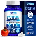 Wir mögen Vitamine Lycopin Ergänzungen für Männer - Lycopin 20mg pro Servieren - 200 Kapseln - Super Antioxidans, die Immunsystem und Prostata Gesundheit unterstützen
