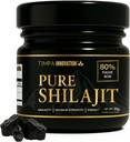 Authentic Himalayan Shilajit Resin, Chilajil para Hombre 100 Original, 100% Pure Gold Grade Shilajit, mit 85+ Trace Minerals und 80% Fulvic Acid, für Männer und Frauen 30g 50 Servierungen