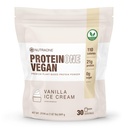 NutraOne ProteinOne Vegan Pflanzenbasiertes Proteinpulver Vegan Protein Powder, Dairy-Free, Pea und Reisprotein (Vanilla Ice Cream)