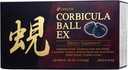 Umeken Corbicula Ball EX, für Leberunterstützung, reich an essentiellen Aminosäuren, Vitamine & Mineralstoffe, Milchdistel-Ergänzung, Propolis und Broccoli-Extrakt, Tägliche Dosis, Box von 60 Packungen, Packung von 1