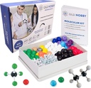 Old Nobby Organic Chemistry Set (425 pc) Molekulares Modell-Kit mit Atomen, Bonds, Guide, Bond Removal Tool - STEM Science Kits für Kinderspielzeugchemie Set für Studenten Lehrer Nachwuchswissenschaftler