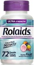 Rolaiden Antacid Calcium & Magnesium Supplement Ultra Strength Tabletten, Frucht 72 ea (Pack von 4)