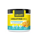 KONCRET Kreatin HCI + Hydration | Elektrolytpulverwanne | Citrus Mango | Zucker Freie Elektrolyte | Rehydrierung Formel w Kalium, Natrium, Zink, Magnesium zu Hydrate & Recover (40 serv)