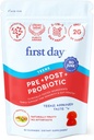 FIRST DAY Teens’ Gut Sustainer Tribiotic Gummies – 3-in-1 Prebiotic, Probiotic & Postbiotic Supplement – Unterstützt Verdauungs-, Haut-, Mund- und Immungesundheit, Nährstoffaufnahme & Wachstum – 30-Tage-Versorgung